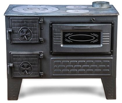 Отопительно-варочная печь МастерПечь ПВ-04 с духовым шкафом, 7,5 кВт в Соликамске