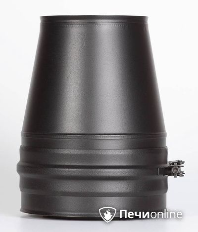 Комплектующие дымохода Schiedel Конус д.150 PM25 (Черный) Permetr в Соликамске