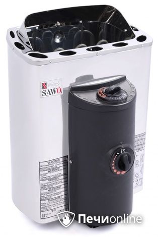 Электрокаменка для сауны Sawo Mini X MX-30NB-Z с пультом управления в Соликамске