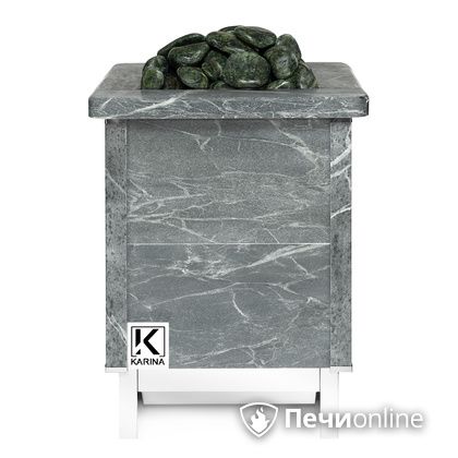 Электрическая печь Karina Quadro 9 кВт mini Талькохлорит в Соликамске